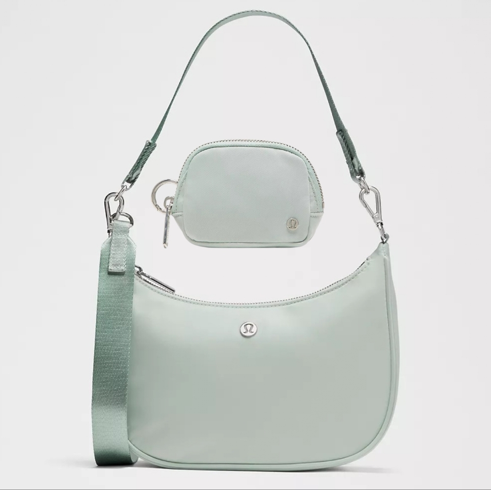 *NWT* LULULEMON City Essentials Small Shoulder Bag 3L & Nano Set In Pelican